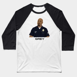 Grey v1 | The Rookie - Season 4 Baseball T-Shirt